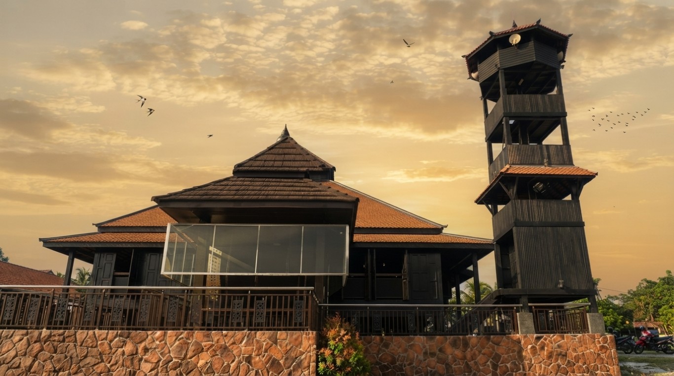 MASJID KAMPUNG LAUT in Kelantan
