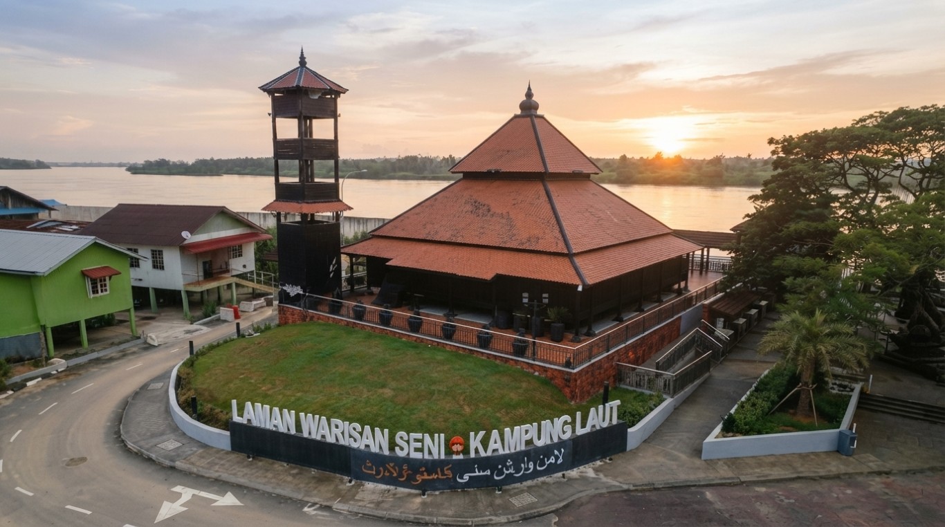 MASJID MUKIM KAMPUNG LAUT gallery image in Kelantan