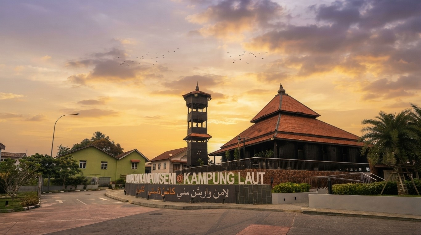 MASJID MUKIM KAMPUNG LAUT gallery image in Kelantan